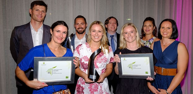 Perceptive staff at the RAEAWARDS night